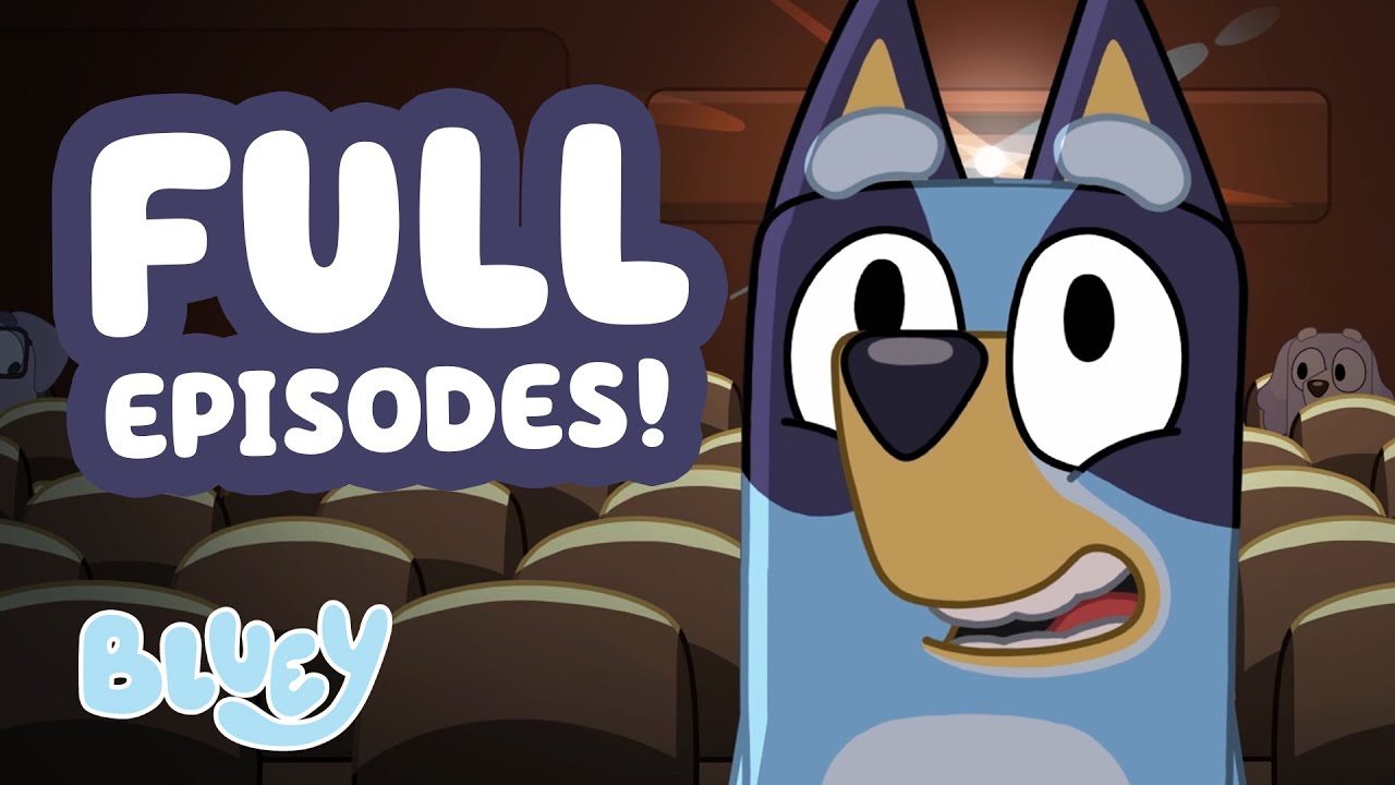 Play: A Trip to the Movies: a cosy Bluey compilation about cinema trips