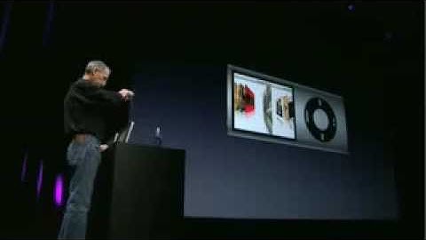 Apple Music Event 2008 iPod nano (4th Gen) Intro