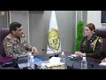 رئيس أركان الجيش يلتقي مدير مكتب التعاون الأمني الجديد في العراق 