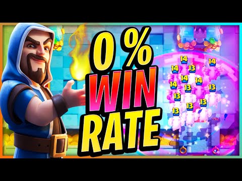 So this is the worst deck in Clash Royale