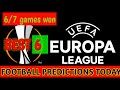 Football predictions today/ 10.DEC./Europa league tips ...