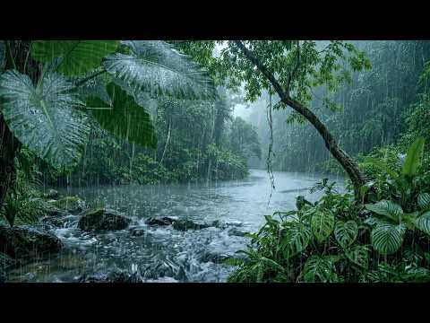 Relax Rain Sounds in the Forest 🌧️ | Naturally Overcome Insomnia