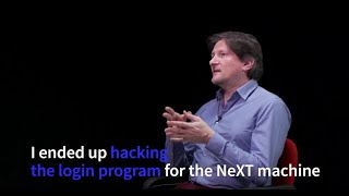 "I ended up hacking the login program for the NeXT machine" #MyWeb30 screenshot 5