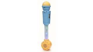 MIC90BY - BLUEY Trendy Lighting Microphone with speaker (aux-in), melodies and sound effects