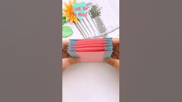 How to make file folder 📂 / handmade paper file folder / DIY easy paper file folder / school craft