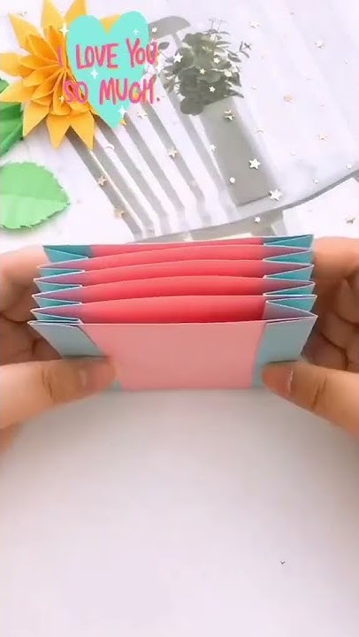 How to make file folder 📂 / handmade paper file folder / DIY easy paper ... image.