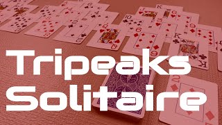 How to Play Tripeaks Solitaire | three pyramids in one | Skip Solo screenshot 2