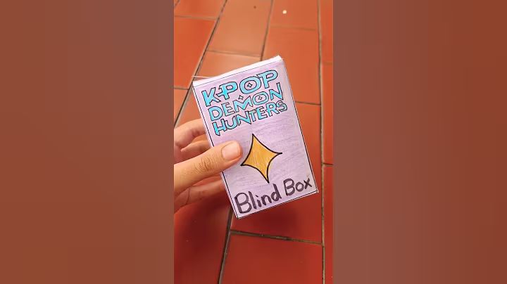 Kpop demon hunters blind box 💜🖤