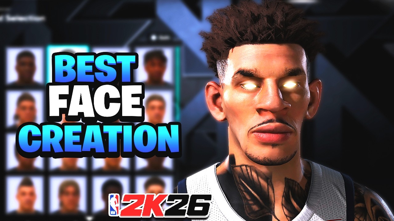 *NEW* BEST COMP STAGE FACE CREATION ON NBA 2K26! COMP LOCK FACE SCAN ...