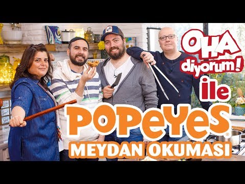 OHA Diyorum Ekibi ile Popeyes Meydan Okuması | Evde Daha Ucuz ve Kolay Popeyes Tarifi