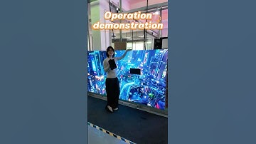 One suction, one insertion, quick installation.#eagerled #eagerjudy #leddisplay #daily #ledscreen