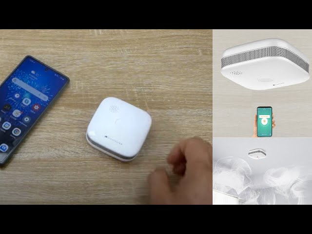 Détecteur de fumée design connecté RWM-190.app VisorTech