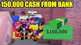 Getting 100 Million Cash As Bacon Hair In Roblox Jailbreak Youtube - roblox jailbreak 20million money buda kanalin son jailbreak
