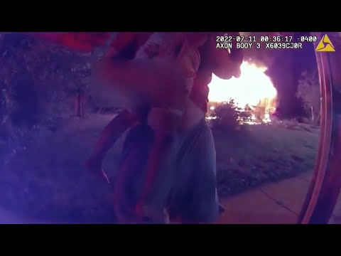 Pizza Delivery Man Saves Family from House Fire