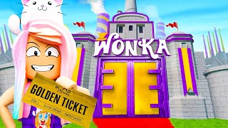 Wonka And The Chocolate 🍫 Factory (Roblox Story)