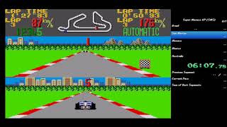 Super Monaco GP SMS - Grand Prix Speedrun - 1h22m16s