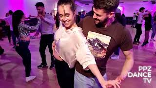 Clément & Gaëlle | Dave Aguilar & Dj Clau - Perdón | Bachata Social Paris