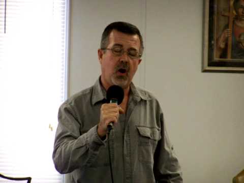 Randall Foster sings "I Shall Wear A Crown" at Bethel MCC on May 10, 2008.