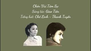 Chôn Vùi Tâm Sự (Giao Tiên) | Tiếng hát: Chế Linh - Thanh Tuyền