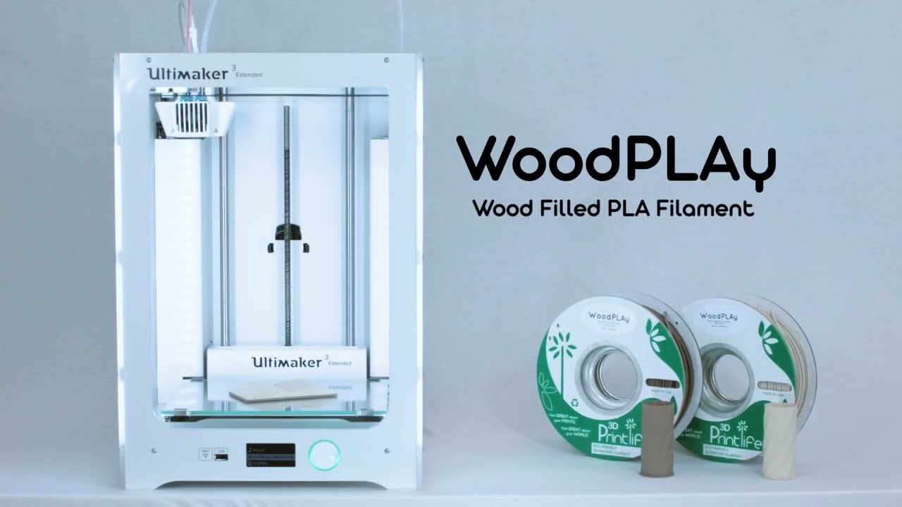 Wood PLA 3D Printer Filament - Filamentive