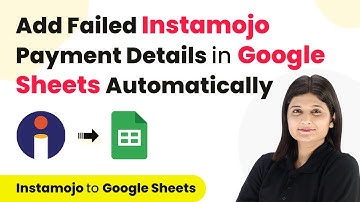 How to Add Failed Instamojo Payment Details in Google Sheets Automatically | Instamojo Google Sheets