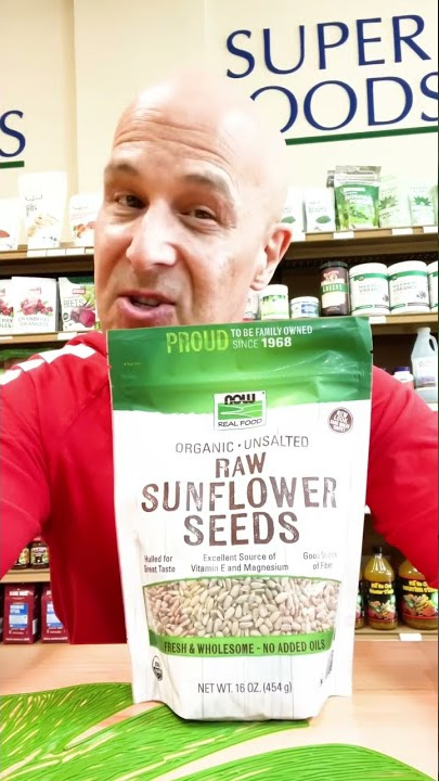 Sunflower Seeds for Your Heart & Brain Cells!  Dr. Mandell