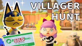 WHERE IS MY DREAMIE HIDING?!  ANKHA Villager hunting | Animal Crossing New Horizons | ACNH
