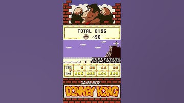 Game Boy Donkey Kong Level A Day: 7-12 Cutscene