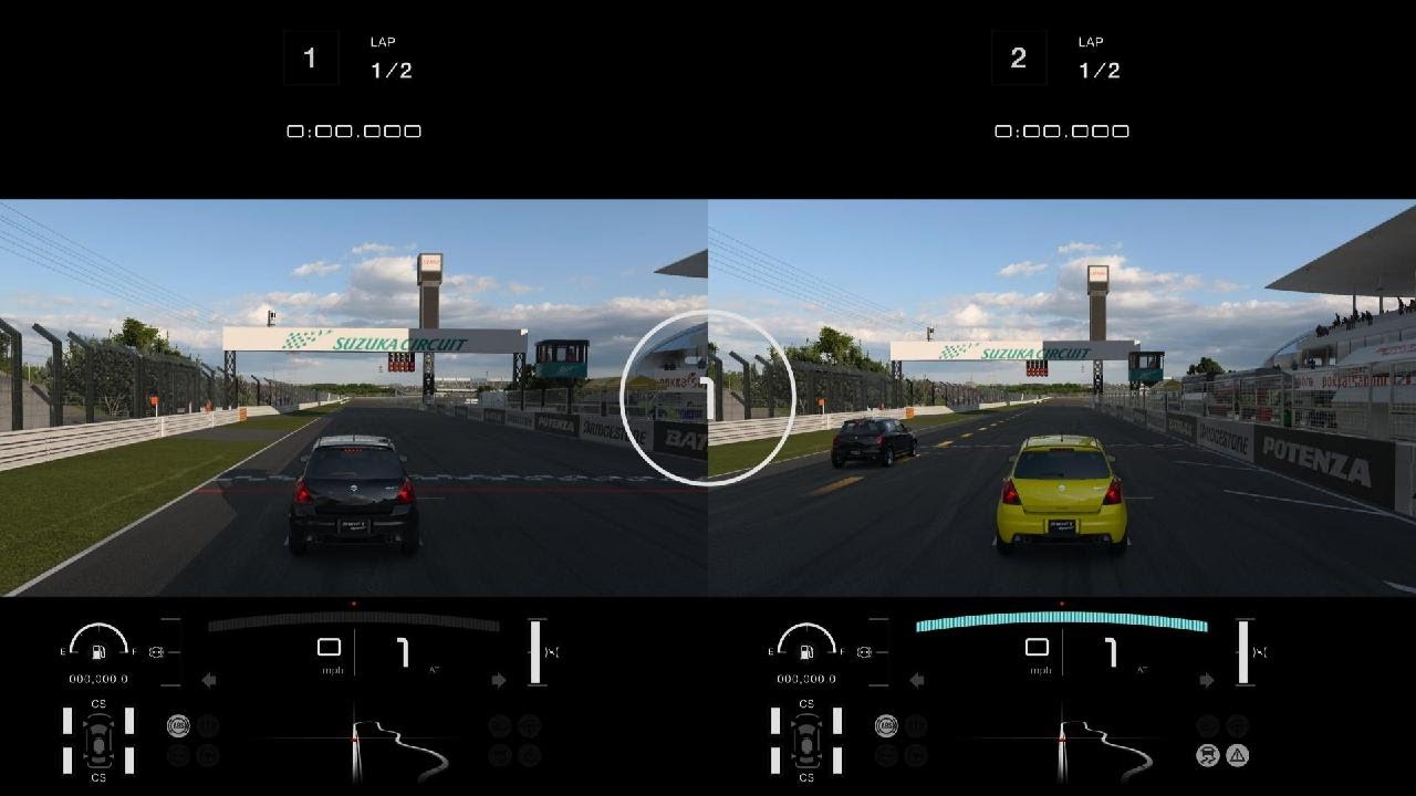 Gran Turismo 7 - Split-Screen Multiplayer PS5 Gameplay 