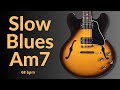 Slow Blues Guitar Backing Track in A Minor l Relaxing & Smooth Jam Session