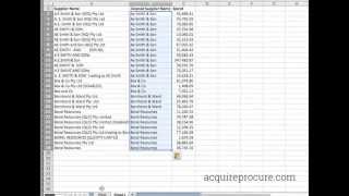 Clean Supplier Names Tool - Introduction & How to use