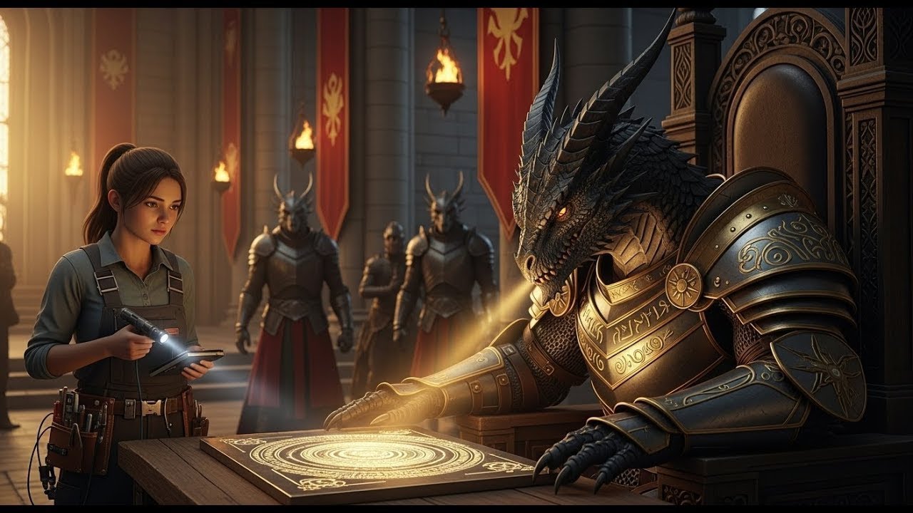 Das Menschenmädchen flüsterte: „Es ist eine Fälschung.“ – Der Drachenkaiser sah genauer hin ….......