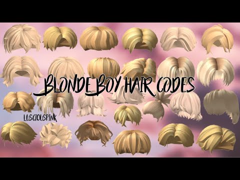 blonde swept hair - Roblox