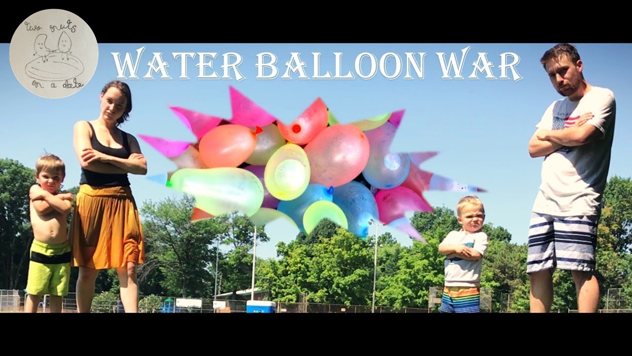 Water Balloon Fight YouTube