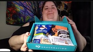 Snacknation unboxing, Falafel bites, Celery juice and Why I have trouble making eye contact.