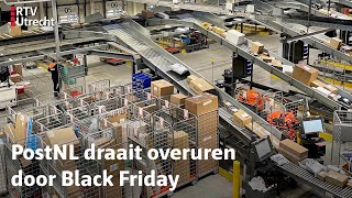 Drukte bij PostNL door Black Friday | RTV Utrecht