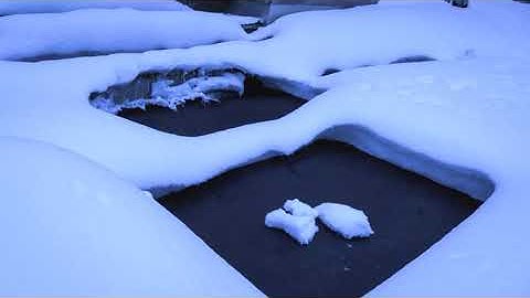 HeatTrak Snow Melting Time-Lapse Video