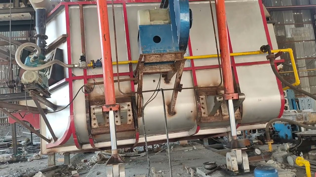 Aluminium Melting Furnace (Gas fired) #vfast #aluminiummelting #aluminium