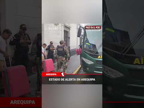 Arequipa: Gobernador anuncia “estado de alerta” en Arequipa por inseguridad | Pasó en el Perú