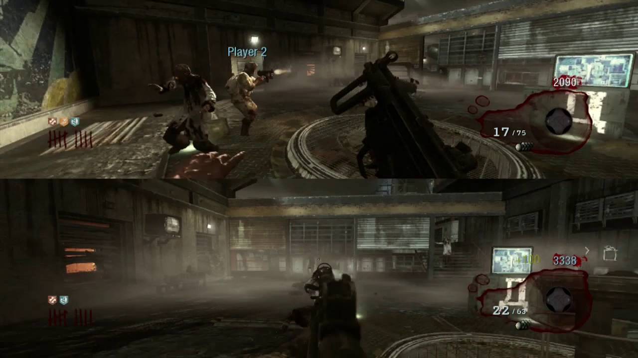 Black Ops Zombies: Ascension Round 33 Two-Player Strategy (Splitscreen)