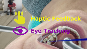 VR Dental Surgery Simulator (DentalSim) with Haptic Feedback & Eyetracking using Unreal Engine