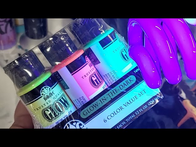 How to paint with glow in the dark acrylic paints – Art 'N Glow