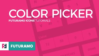 FUTURAMO ICONS Tutorials – Color Picker