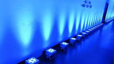 dj club wedding event stage led par light dmx wifi app control wireless battery powered led uplights