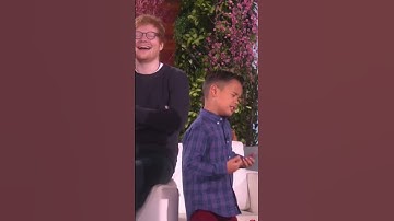 Thumbnail of I can hear the song inside his head 🥹😂 #edsheeran #shorts #foryou #ellen #thinkingoutloud