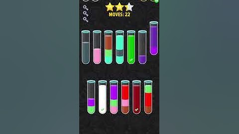 color water sort 3D level 156