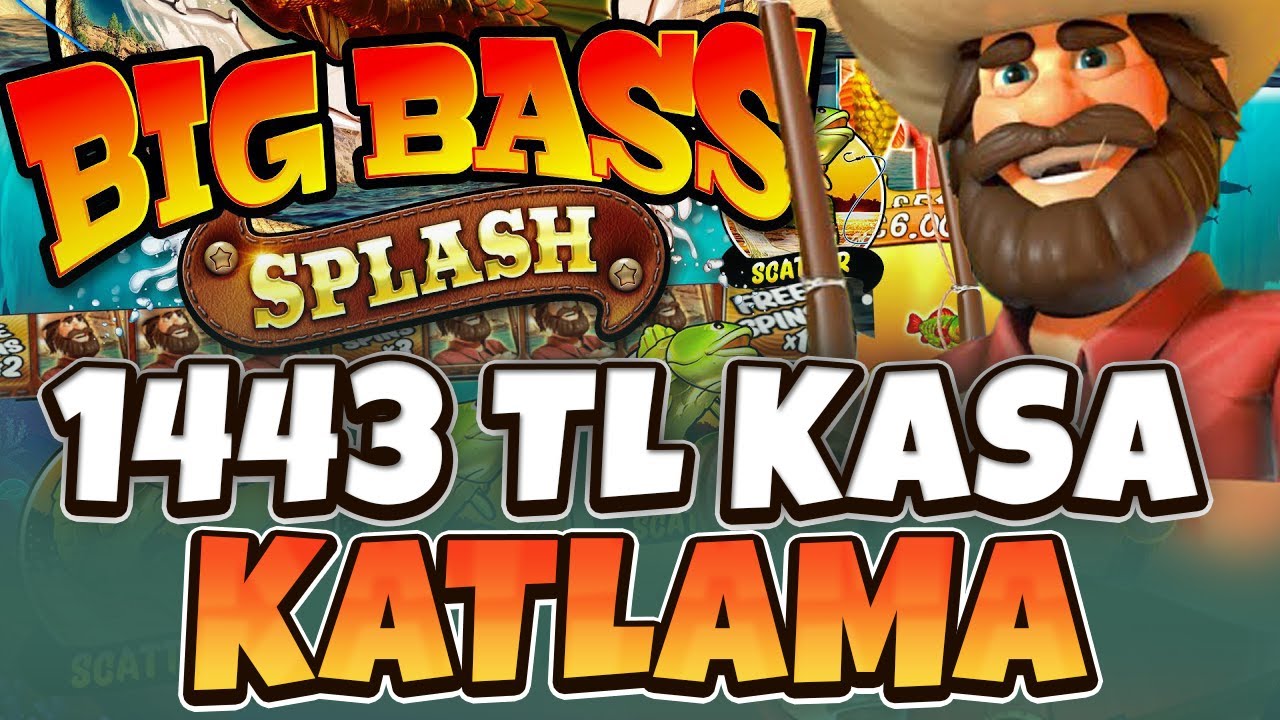 BİG BASS SPLASH KÜÇÜK KASA 🐠 1443 TL KASA NASIL KATLANIR 🐠SLOT OYUNLARI 🐠 1000X BIG WIN!