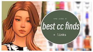 best sims 4 cc you need   links || hair, tops, and more.