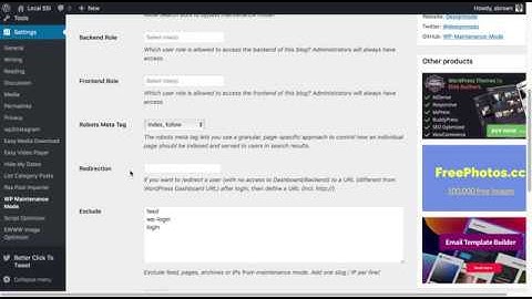 Temporarily Disable a WordPress Website