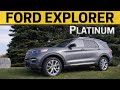 The 2023 Ford Explorer Platinum is excellent